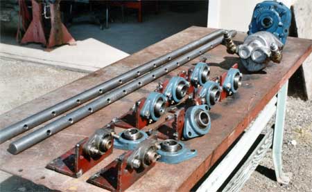 Inexpensive Hydraulic Line Boring Machine